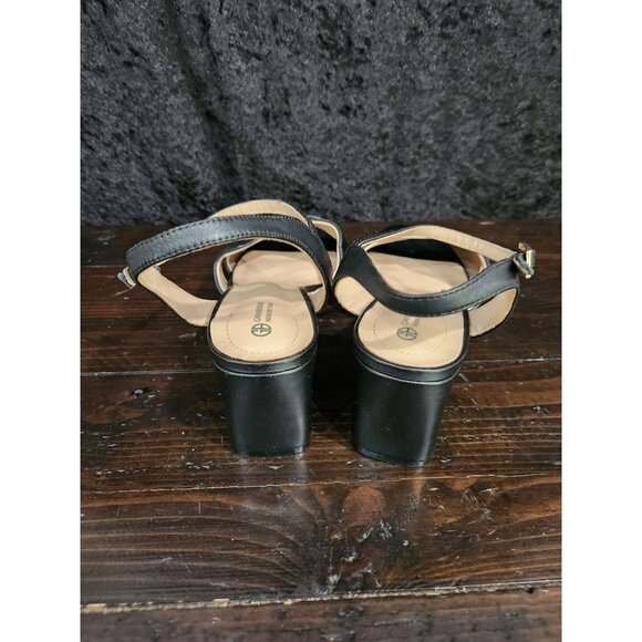Giani Bernini Zummaa Memory Foam Block Heel Dress Sandals/Sz. 9.5M - Picture 7 of 9